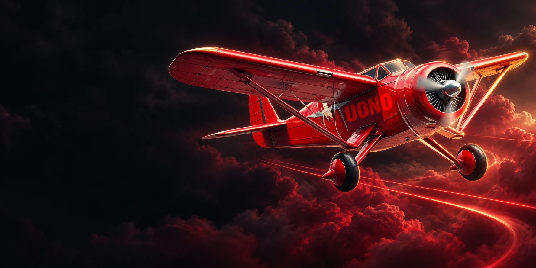 UONO Aviator aircraft promotional artwork